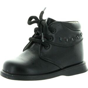Oxford 2077 Black InfantG boots 19 NEW